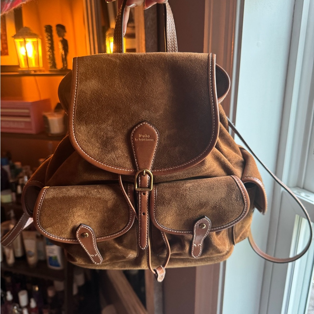 Suede Bellport Backpack